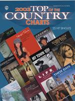 2003 Top of the Country Charts piano sheet music cover